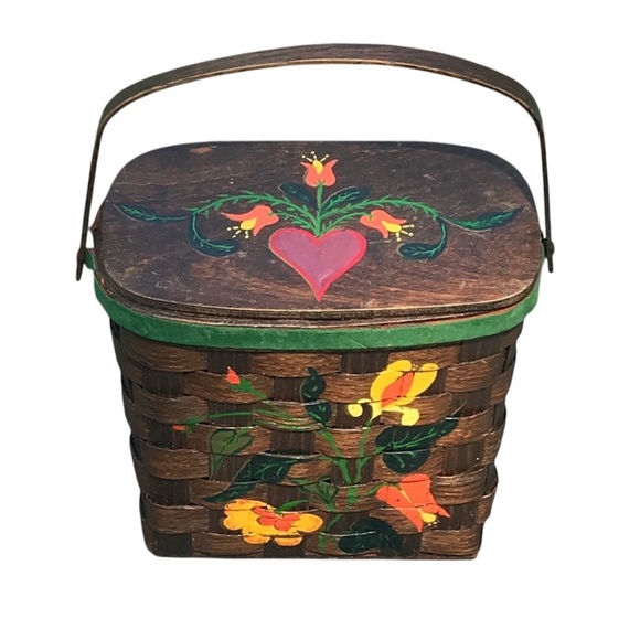 Vintage Pitney Basketville Vermont Basket - Picture 1 of 9